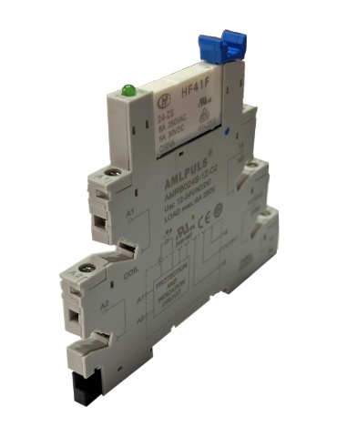 Rele Interface Slim 24VDC/AC